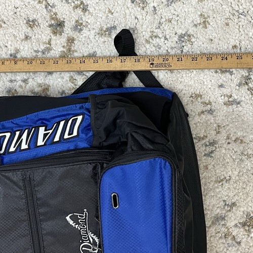 Diamond Baseball Bat Backpack Reign Equipment Bag Storage Pockets - Picture 11 of 14