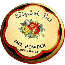 Vintage Elizabeth Post Face Powder box SEALED...