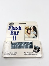 GE Flash Bar II Flashbulb Array for Polaroid SX-70 Cameras 10 Flashes