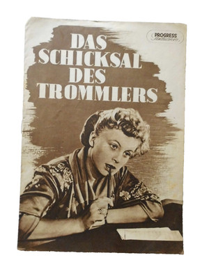 DDR Filmprogramm ''Progress''   Das Schickals des Trommlers Nr. 112/56