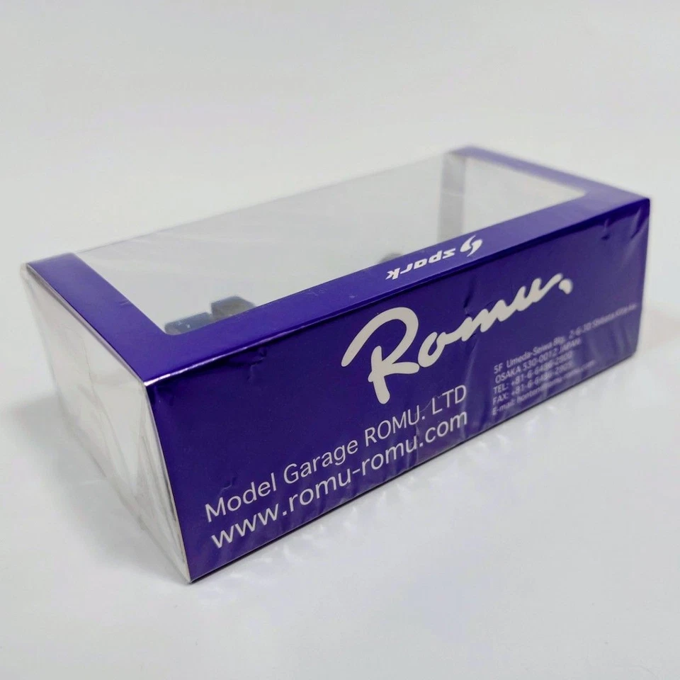 Modellino Garage Rom Spark 1/43 Spirit Honda 201C European GP 1983 S. Johansson - Immagine 4 di 4