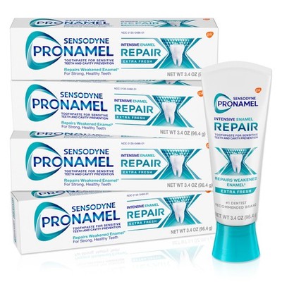 Intensive Enamel Repair Toothpaste for Sensitive Teeth, to Reharden and Stren...