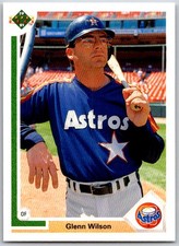 ⚾ 1991 Upper Deck #515 Glenn Wilson Houston Astros