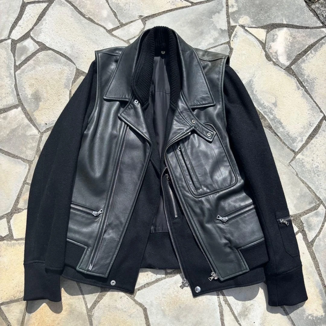 Undercoverism Leather Outer Shell Coats, Jackets & Vests for Men