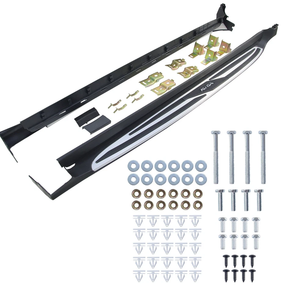 6'' Running Board Side Step Nerf Bars Fits For 2013-2019 Ford Escape - Image 2 of 4