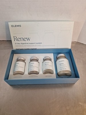 Elemis Renew 21 Day Digestive Support System Tea Liver Intestinal Probiotic