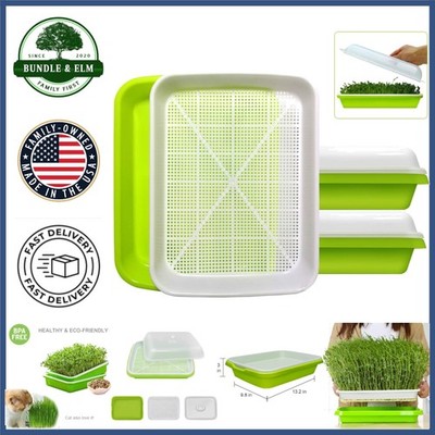 Beginner-Friendly Seed Sprouter Kit with Step-by-Step Guide & Humidity Control