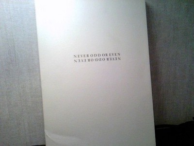 Barbara Bloom: Never odd or even - Diese Mappe erscheint anläßlich der Ausstellu