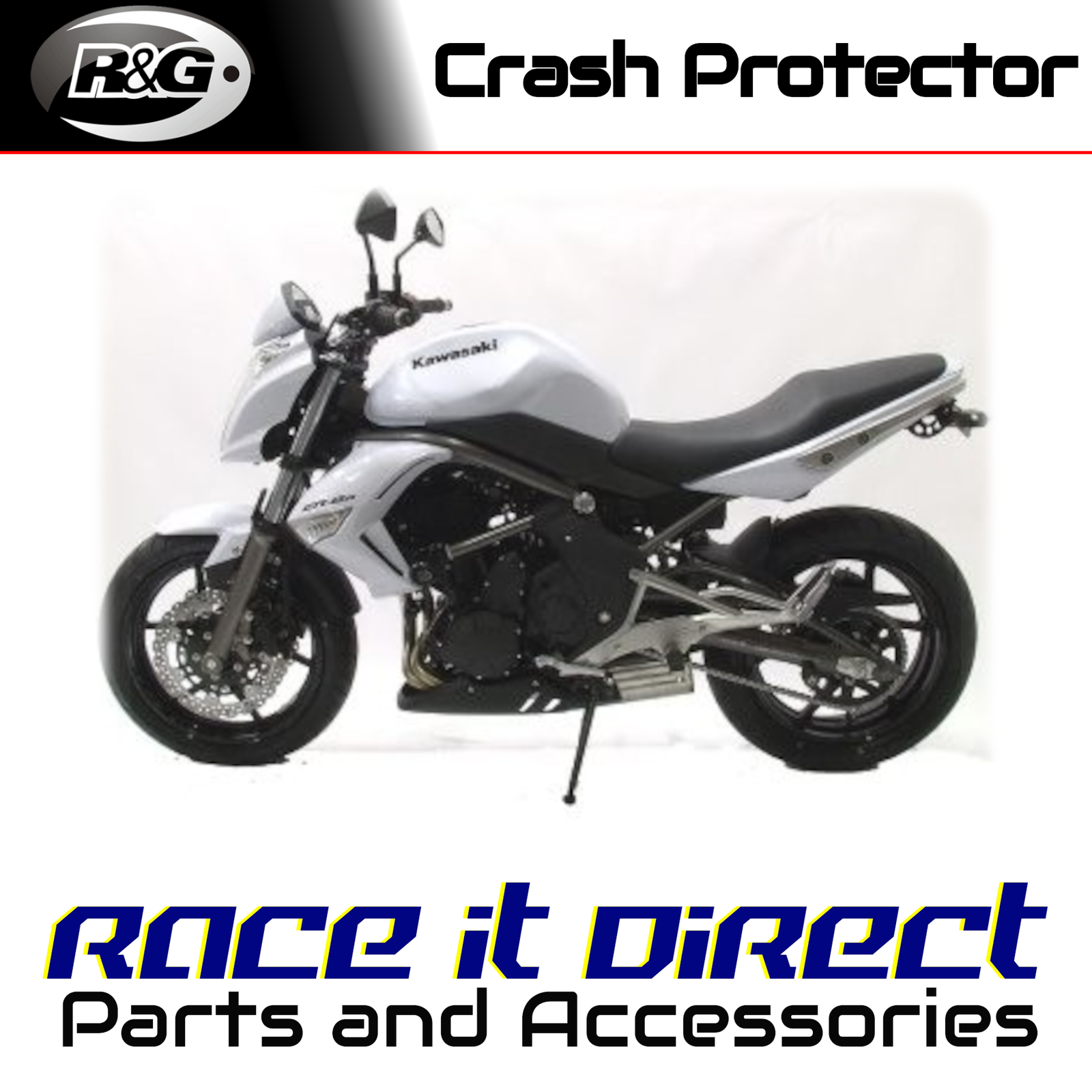 Crash Protectors for Kawasaki Ninja 650 2009-2014 Aero R&G