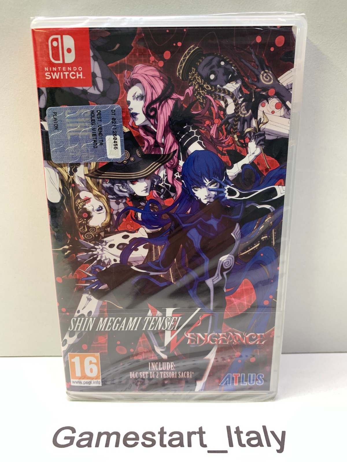 SHIN MEGAMI TENSEI V VENGEANCE - NINTENDO SWITCH - NUOVO SIGILLATO PAL VERSION
