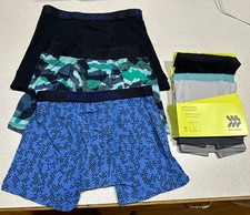 6pr NEW Fruit of Loom Boys Boxer Briefs  All In Motion Mesh Panel Performance 8