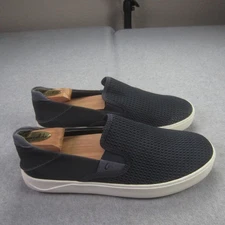 Olukai Lae'ahi Shoes Mens Size 9 Navy Mesh Slip On Lightweight Comfort