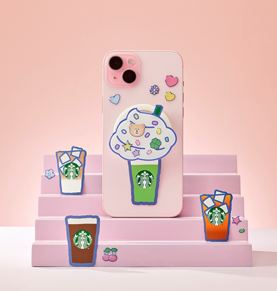 【韓国スタバ】Campus Beari★Campus Bearista Griptok 韓国スタバ】Campus Beari☆Campus Bearista Griptok (Starbucks