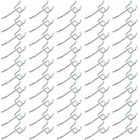 Pegboard Hooks, Large Diameter 50-Pack, 2 Inch L Shape Small Galvanized Heavy...