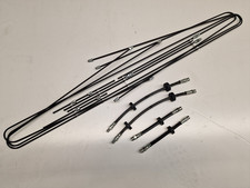 VW  Golf 1 GTi Bj 78-83 Bremsleitungssatz Bremsleitung 10tlg mit Bremsschläuchen