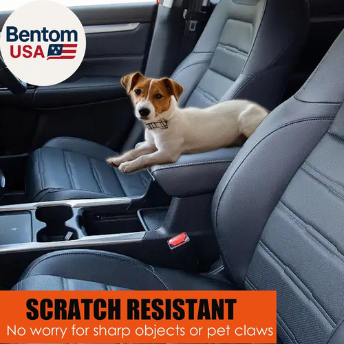 For Honda CRV 2017-2022 Center Console Cover - Vegan Leather Extra Soft Armrest - Picture 6 of 12