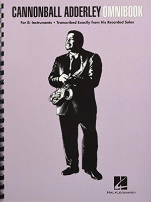 Cannonball Adderley  Omnibook PAPERBACK 9781495011832