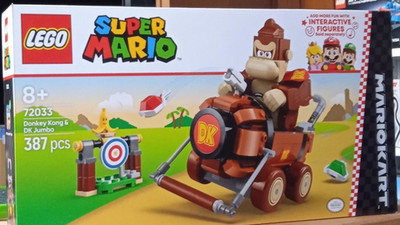 LEGO  Super Mario 72033 Mario Kart - Donkey Kong & DK Jumbo - NEU/OVP