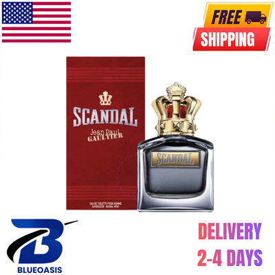 Jean Paul Gaultier Scandal Pour Homme Men EDT Spray 3.4 oz / 100ml NIB