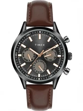 TIMEX Multi Function Black Dial Analog Watch - For Men TWHG03SMU19