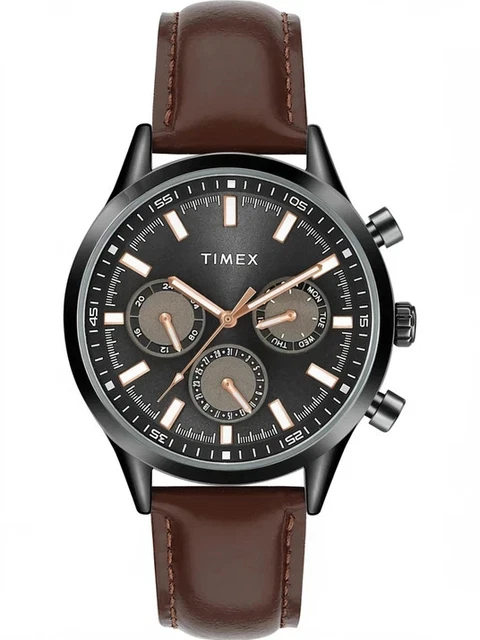 TIMEX Multi Function Black Dial Analog Watch - For Men TWHG03SMU19