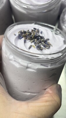 N.W 6oz Lavender Whipped Sugar Scrub Soap Exfoliating WHIPPED FOAMING