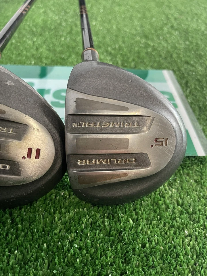 Orlimar Trimetal Driver and 3 Woods Set Regular Graphite Shafts - Image 3 of 4