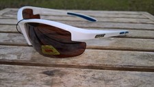 Maxx HD Sunglasses Raven 2.0 White golf driving lens brown fishing polarized C3