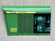 Wow!! Curved  John Deere 4020 Tractor  Farm 3D Sign Advertising
