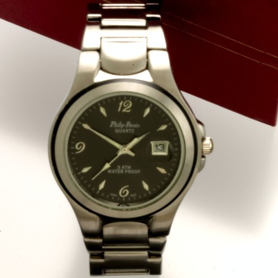 reloj philip persio quartz atm waterproof precio