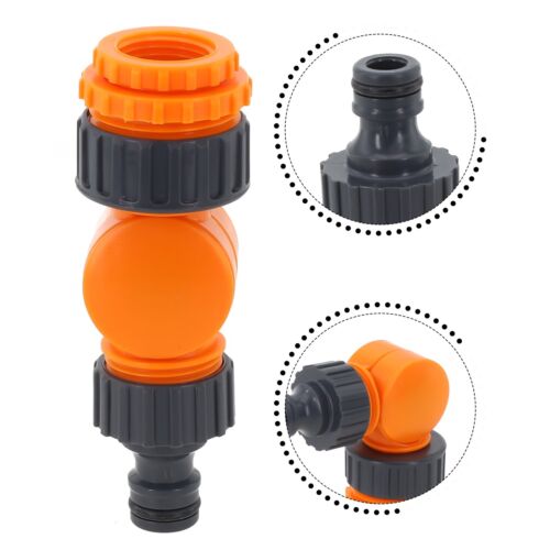 Hose-Connector For 1/2inHose Reel Cart Prevents Kinking Compatible