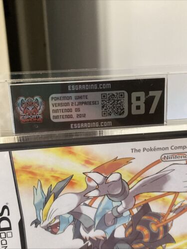 Pokemon: White Version 2 Nintendo DS, 2012 CIB Japanese Graded 87 ESG Video Game - Picture 3 of 6