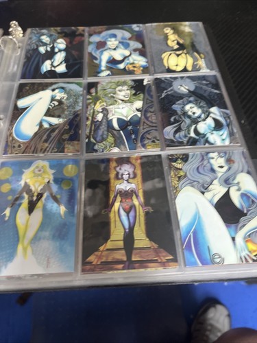 1994 Lady Death Chromium Trading Cards Complete Set 1-100 NM - Picture 7 of 13