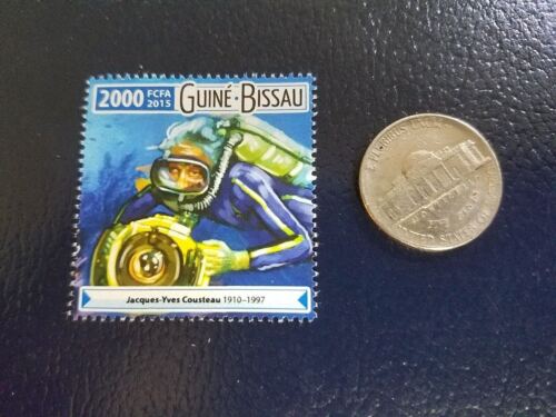 Jacques-Yves Cousteau 2015 Guine Bissau Perforated Stamp (f) - Bild 1 von 1