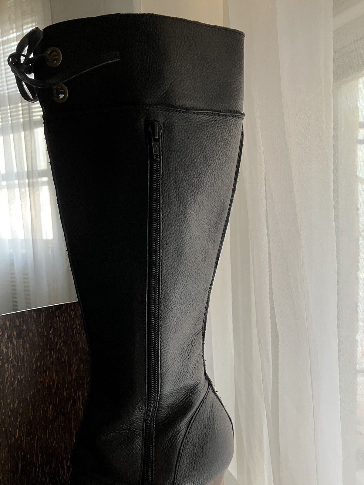 Steven by Steve Madden " Luciah " Boots size 7.5 Dark Brown side zipper image 7