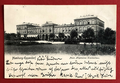 AK HAMBURG Eppendorf 1906 Neues Allgemeines Krankenhaus    ( 71659