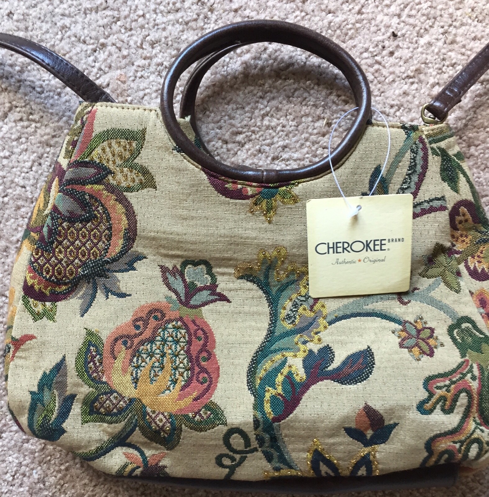 Cherokee Brand Purse Tote Pocketbook Gem