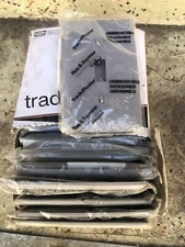 24) New P&S Legrand TradeMaster TP1-GRY Wall Plate 1 Gang 1 Toggle