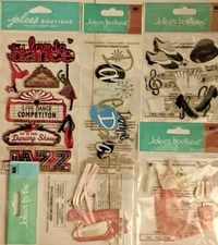 Jolee's Boutique Dance, Ballet, Tap, Jazz Dimensional Stickers - YOU PICK - NEW