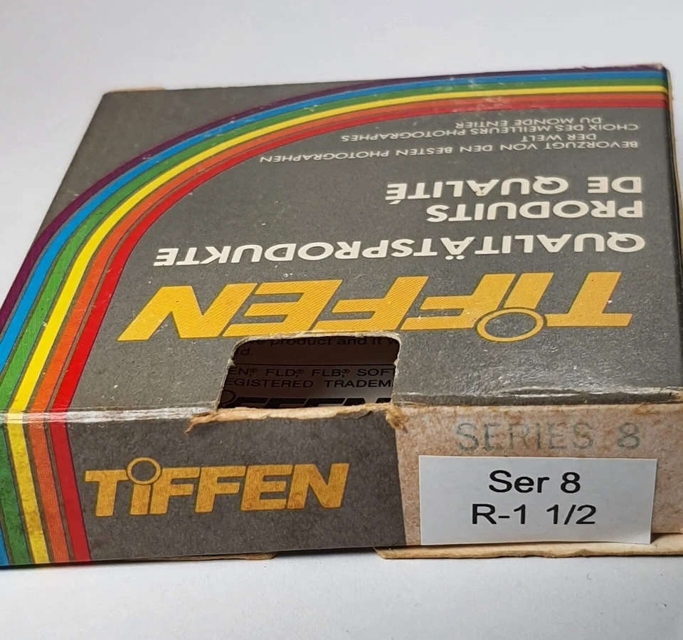Tiffen Ser 8 VIII Red Enhancing R-1 1/2 Glass Lens Filter SER8 USA Series 8 Sr.8 - Image 3 of 4