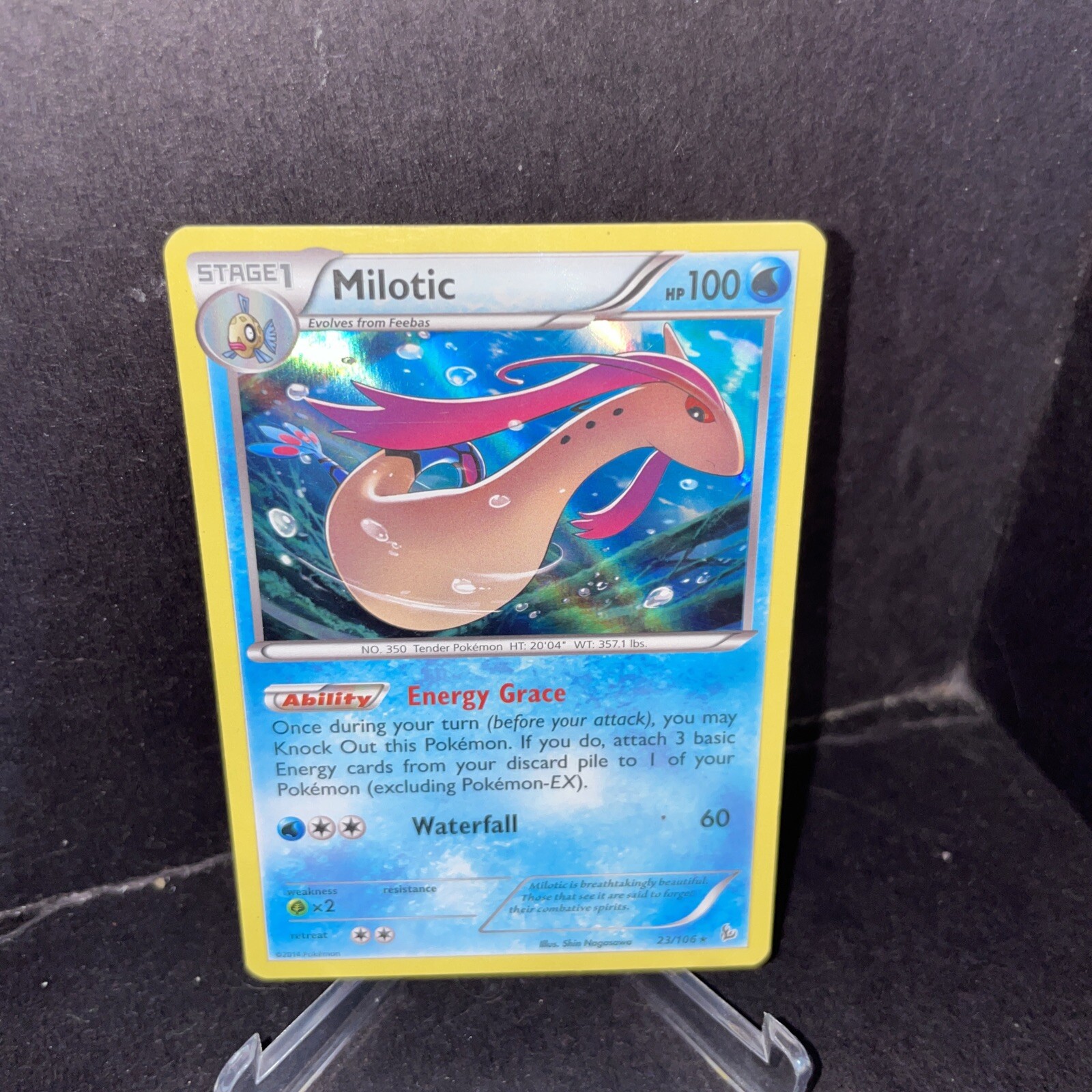 Milotic 23/106 Pokemon Card XY Flashfire Holo 2014 NM