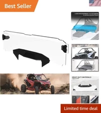 Hard Coat Poly Half Windshield for 2020-2024 Polaris RZR Pro XP, Pro R, Turbo...