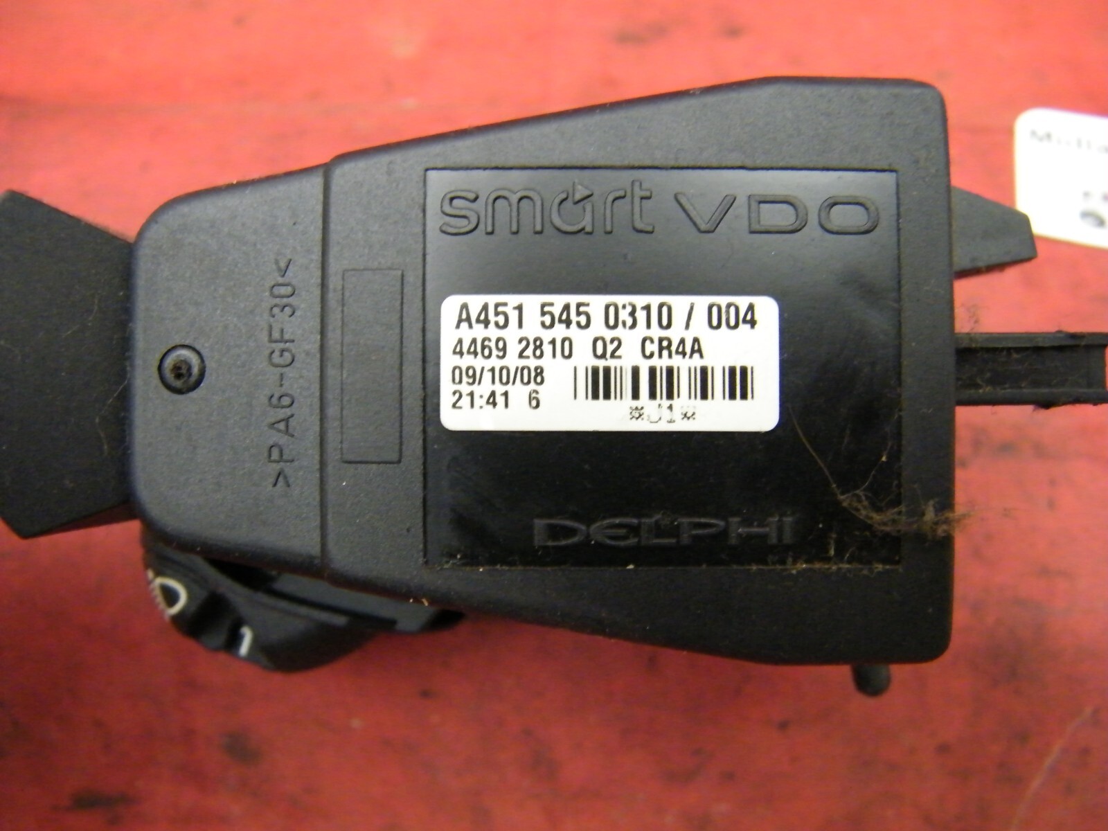 SMART CAR 451 FORTWO 20072014 INDICATOR HEADLIGHT SWITCH STALK eBay