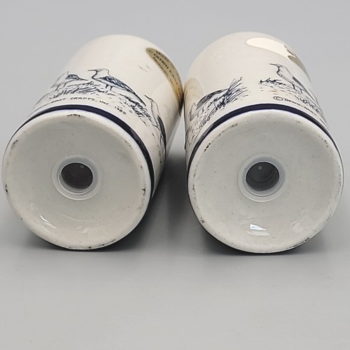 Vtg Down-East Crafts Nautical Seagull Sandpiper Salt & Pepper Shaker Mystic CT - Picture 4 of 5