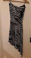 Guess Women's Zebra Print Women's Sleeveless XS Dress