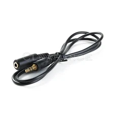 New 3ft 1/8" 3.5mm Stereo Audio Headphone Cable Extension Cord M to F MP3 Aux