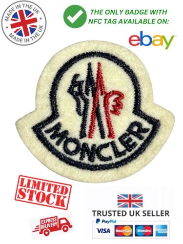 Replacement Sports Embroidered| Sew On Patch Badge With NFC Tag - Afbeelding 1 van 2