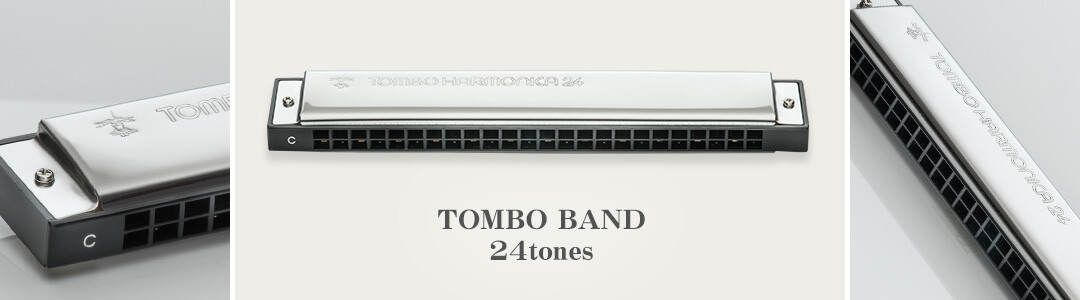 TOMBO Professional 24 ハーモニカ TOMBO Professional 24 ハーモニカ Tombo 6624S 24ホール