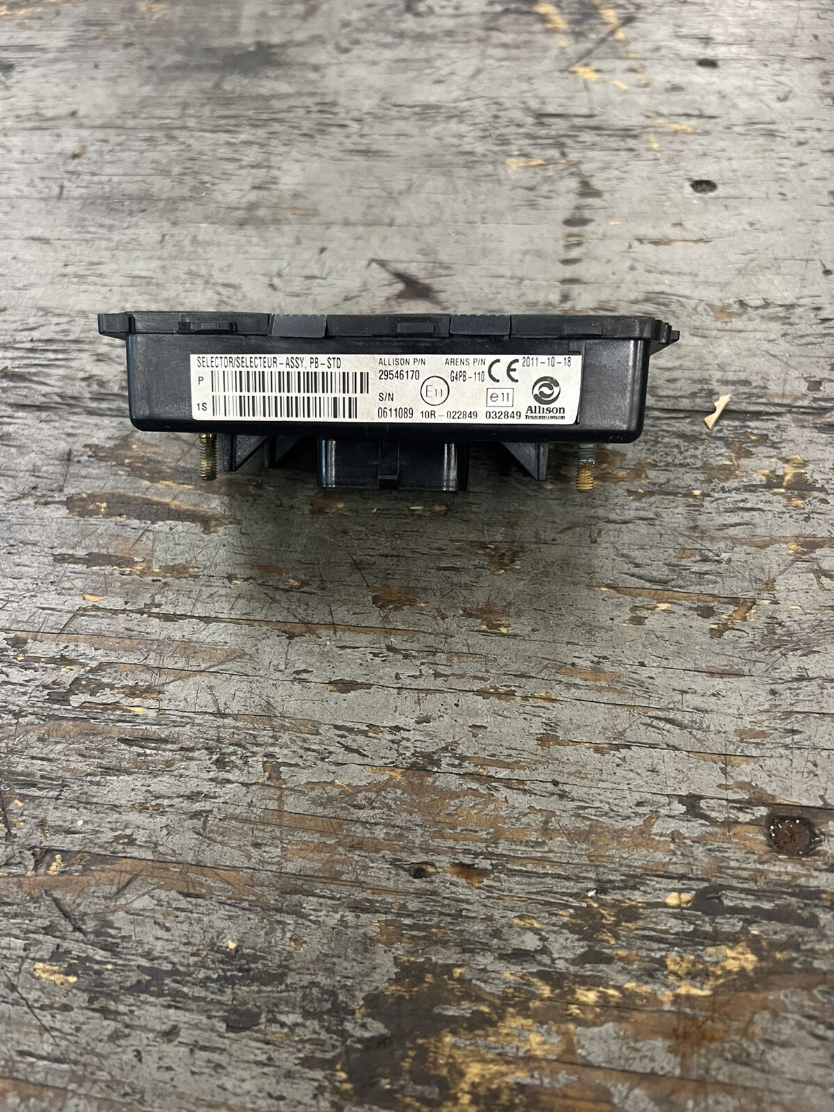 Allison Shift Pad 29546170 Selector Arens G4pb-110 for sale online | eBay