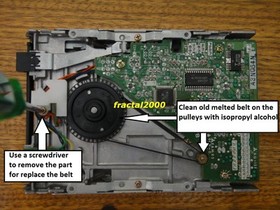 2X MSX 2 / 2+ Rubber Belt FDD Drive Panasonic FS-A1F FX WX WSX TURBO R ST GT NEW